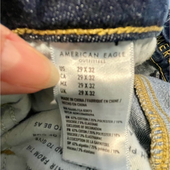 Men’s American Eagle (Next Level Flex) Distressed, Ripped Jeans, Size 29x32 - Picture 4 of 4